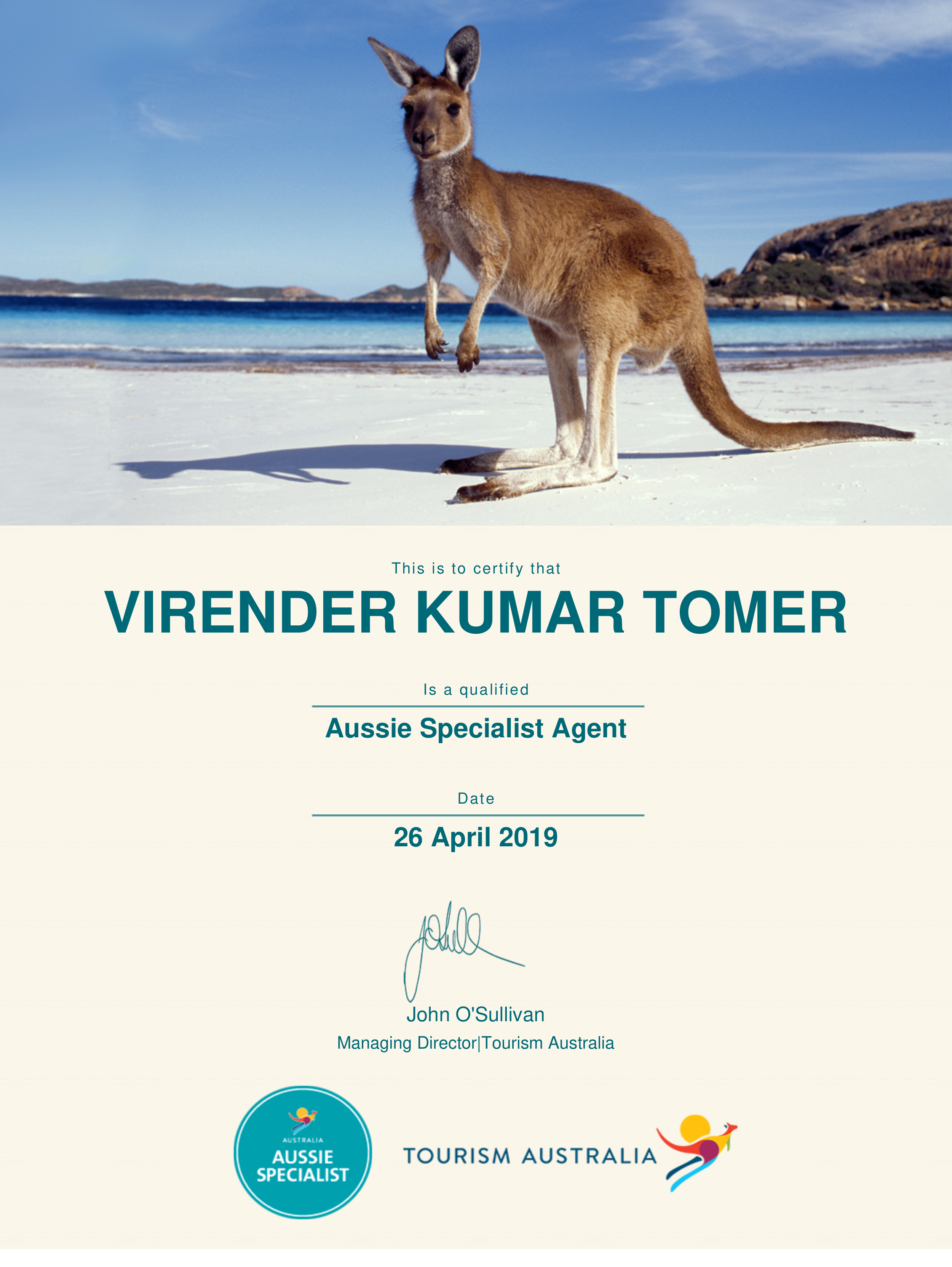 Aussie Specialist Agent